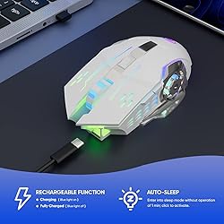 Wireless Gaming Mouse Bluetooth Mouse RGB