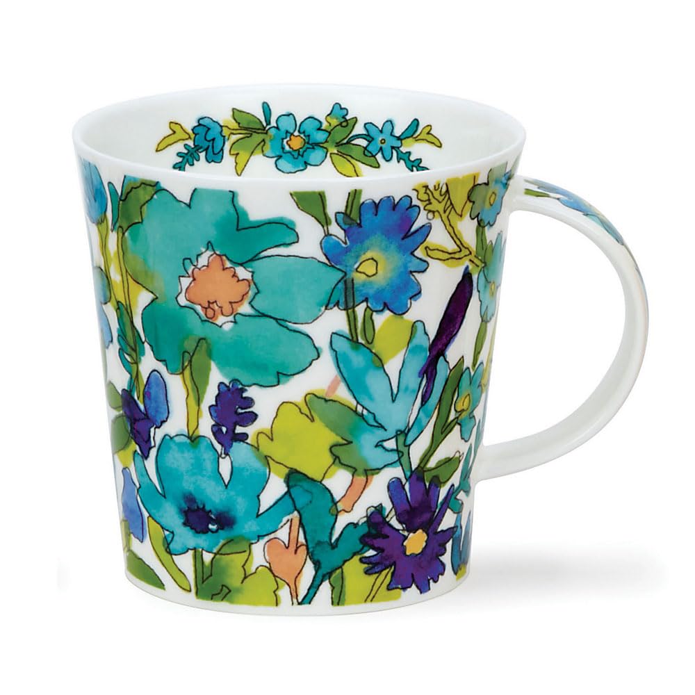 Dunoon Cairngorm 0.48L Mug Flower Shower (Blue)
