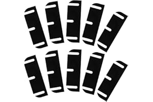 FUKAISU 10pcs Door Hinge Shims, 3.5in/8.85cm Hinge Shims 0.050in/0.13cm Thickness Adjustable Spacer for Doors Filling Gaps Align Prevents Air Leakage (Can Be Trimmed to 0.035in/0.09cm Thickness)