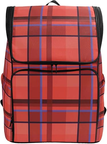 Amazon Co Jp リュックレディース メンズ 黒 格子 チェック柄 通勤 Outdoor 軽量 大容量 防水加工 修学旅行 登山 ビジネス 薄型リュック Pc リュック カジュアル 男女兼用 シューズ バッグ