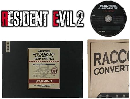 Amazon Co Jp バイオハザード Re 2 バイオハザード 2 コレクターズエディション ベンのファイル アートブック ハードカバー オリジナルサウンドトラック アライグーン 警察署マップセット 文房具 オフィス用品