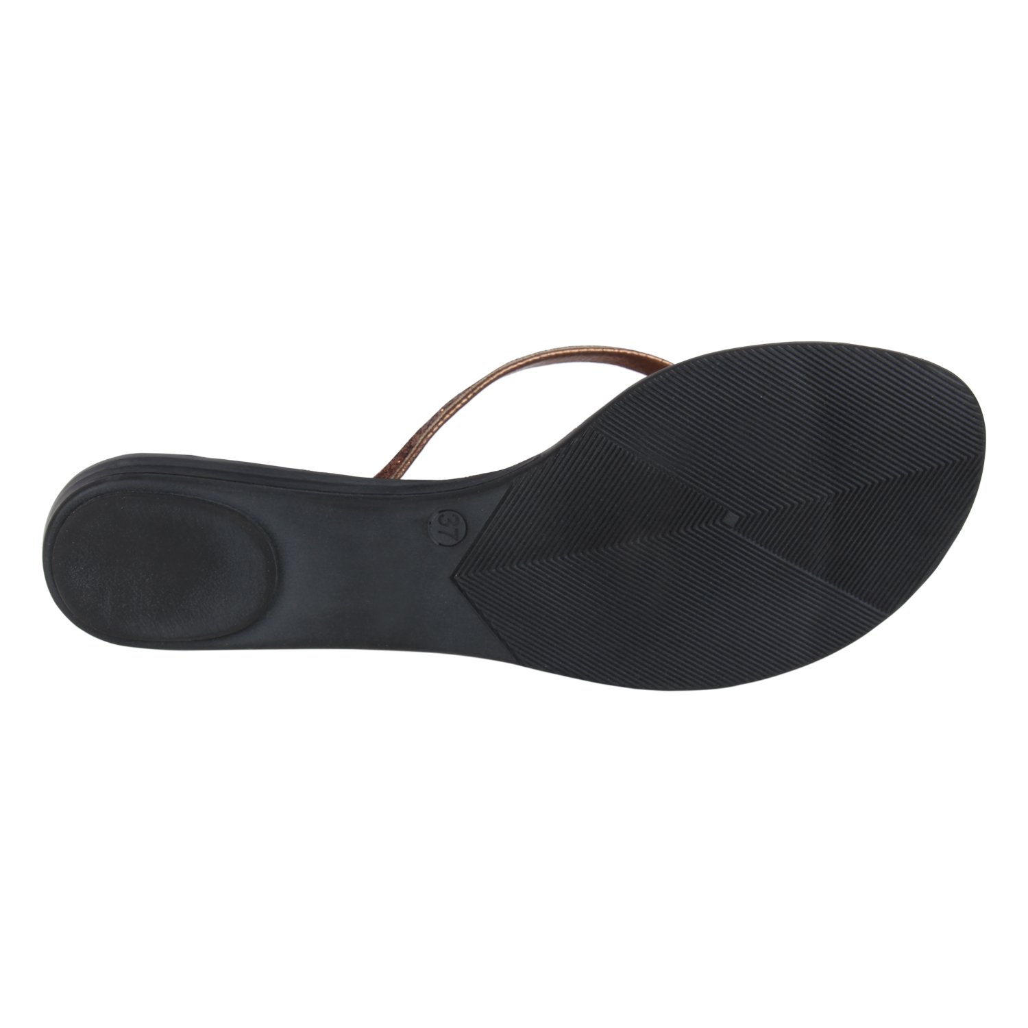 catwalk bronze flat slip on