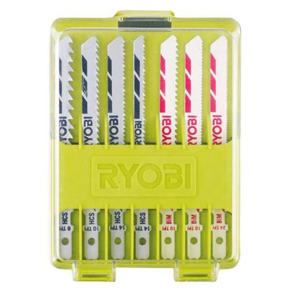 Ryobi RAK10JSB Jigsaw Blade Set (10 Piece)