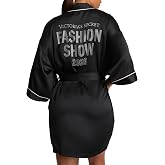 Victoria's Secret Short Satin Piped Robe for Women