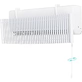 Adjustable AC Air Flow Deflector, Air Conditioner Deflector, Mini Split Vent Deflector, Anti-Direct Blowing Shield for Wall-Mounted Air Conditioners (Louver, Louver)