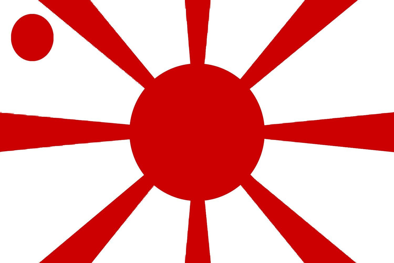 magFlags Large Flag Imperial Japanese Navy Vice Admiral 1889-1896 | Landscape Flag | 1.35m² | 14.5sqft | 90x150cm | 3x5ft - 100% Made in Germany - Long Lasting Outdoor Flag