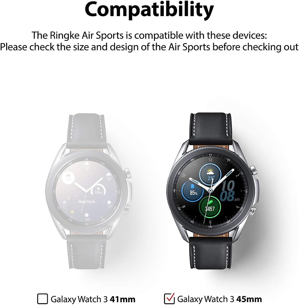 Ringke Air Sports Designed for Galaxy Watch 3 Case 45mm - Image 4