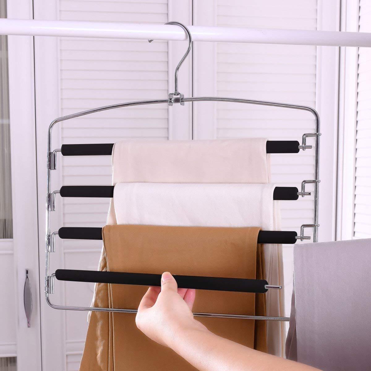 ROLLYWARE™ Cloth Hanger India's First Unique Design Stainless Steel