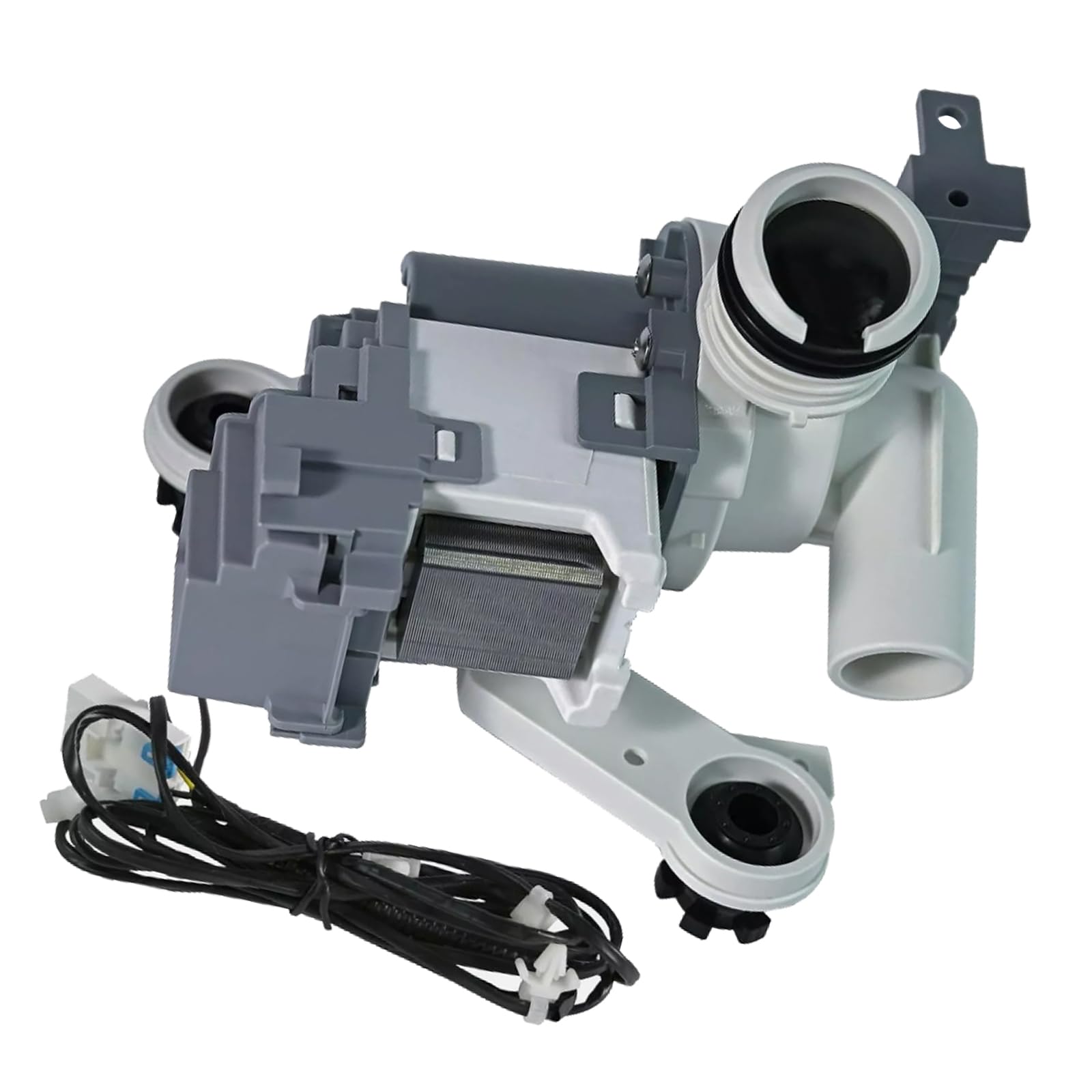 Photo 1 of DC97-19289F Washer DC97-19289A Drain Pump Assembly Compatible with Samsung Washer WA44 WA41 WA45 WA52 WA50 WA54 etc Series Replaces DC97-17349B DC97-17366A DC97-17366J PX3516-01 DC97-19289B