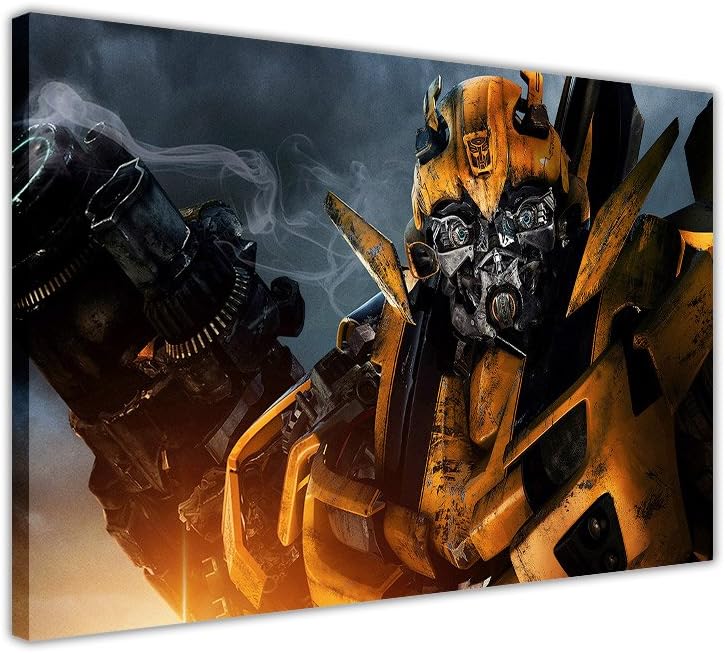 TRANSFORMERS MOVIE BUMBLEBEE CANVAS WALL ART PICTURES HOME DECORATION PRINTS