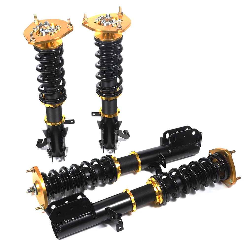 Photo 1 of Coilover Struts Spring Shocks Adjustable Height Coilovers Suspension Struts Coil Spring Shocks and Struts Full Set Kits ECCPP Fit for 1988 89 90 91 92 93 94 95 96 97 98 1999 Toyota Corolla