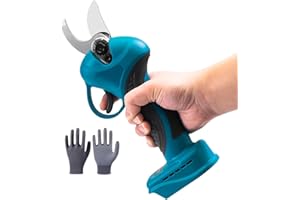 TRAGLO Electric Pruning Shears Cordless Battery Powered Tree Branch Pruner 25mm(0.98Inch) Cutting Diameter, Lightweight Elect