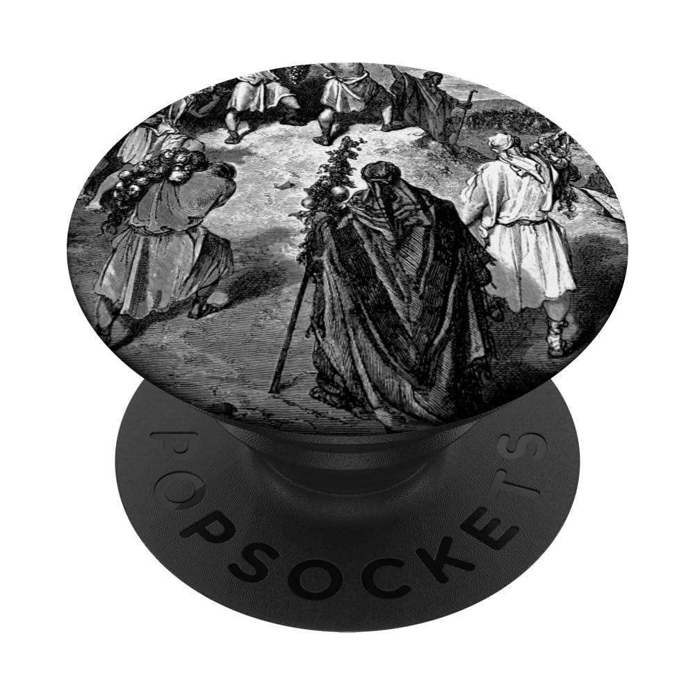 Return of the Spies Gustave Dore Biblical Art The Bible PopSockets Swappable PopGrip