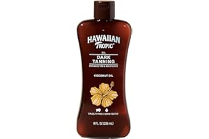 Hawaiian Tropic Dark Tanning Sun Care Moisturizing Oil - 8 Ounce