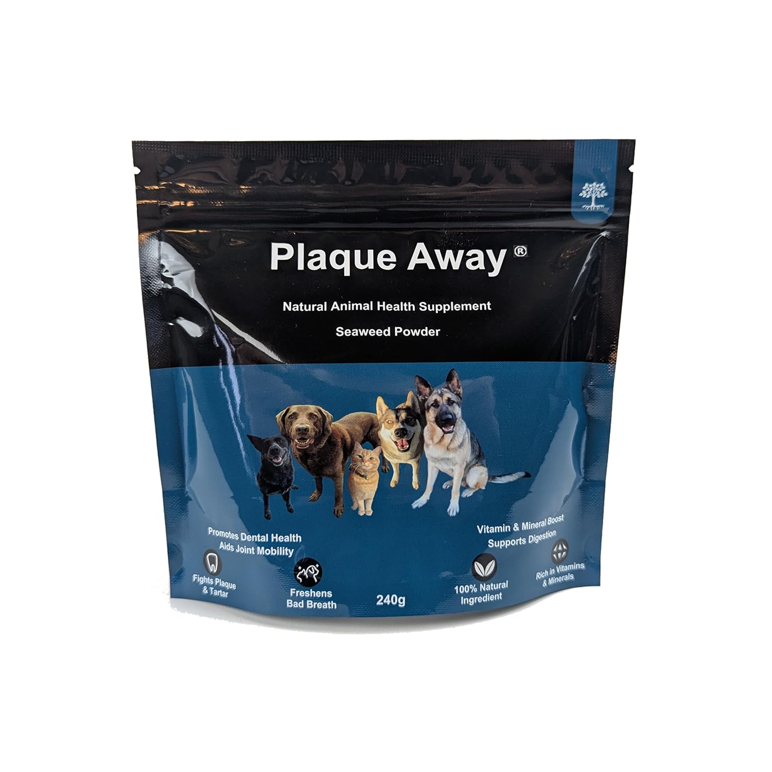 Plaque Away 240g - Bad Breath & Tartar Removal (240g)