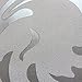 QIHANG Sliver Gray Victorian Damask Embossed Textured Home Decoration Wallpaper 0.53m x 10m=5.3㎡