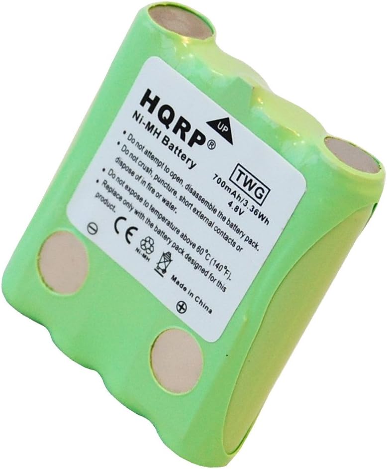 HQRP Rechargeable Battery Pack for Cobra FRS130 / FRS132 / FRS220 / FRS235 / FRS250 / FRS300 / PR950-DX Two-Way Radio + HQRP Coaster