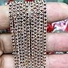 10M Crystal Rhinestone Chain - 2mm Champagne Color Sew-on Trim For Wedding Dresses & Crafts