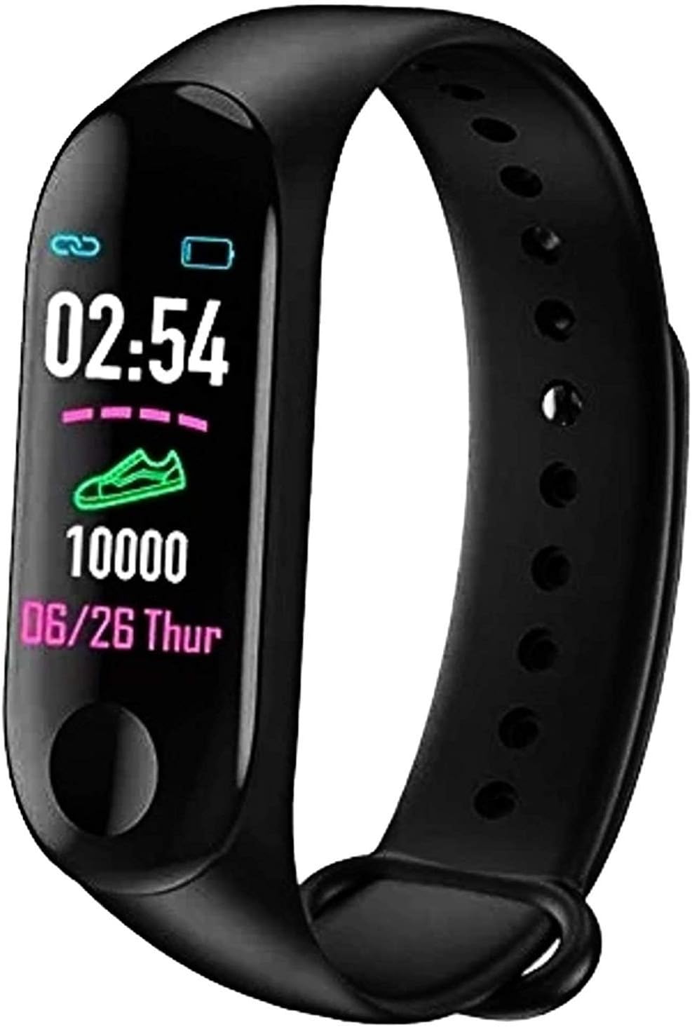 deputine M3 Bluetooth Health Wrist Smart Band with Activity Tracker/Fitness Watch for Women/Fitness Watch for Men/Health Watch/Health Band & Activity Tracker/Wrist Smart Band/Heartbeat Watch