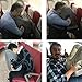 AirGoods Travel Pillow -- Multifunctional Inflatable Travel Pillows For Airplanes, Portable Office Napping Pillow (Purple)