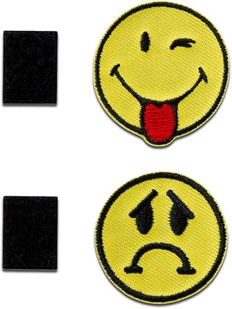Smiley C Smiley Scratch Coquin Et Enerve Patch Patch A Poser Patch Applique Fer A Repasser Applique Patchs Patchs Amazon Fr Cuisine Maison