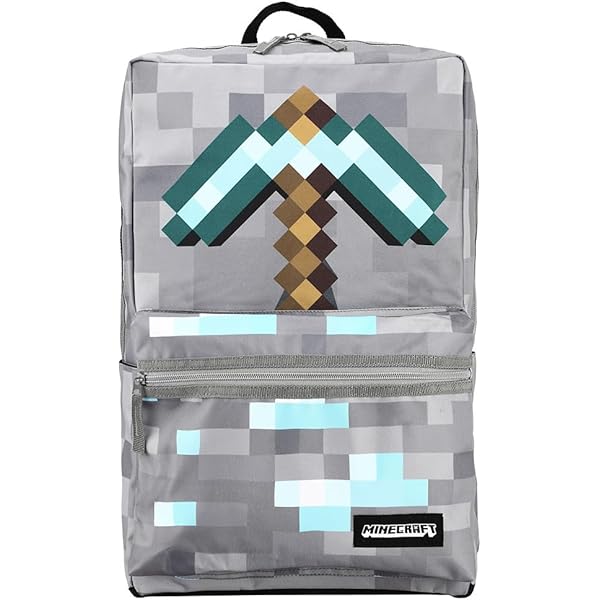 Minecraft Creeper Allover Print Zaino Bookbag