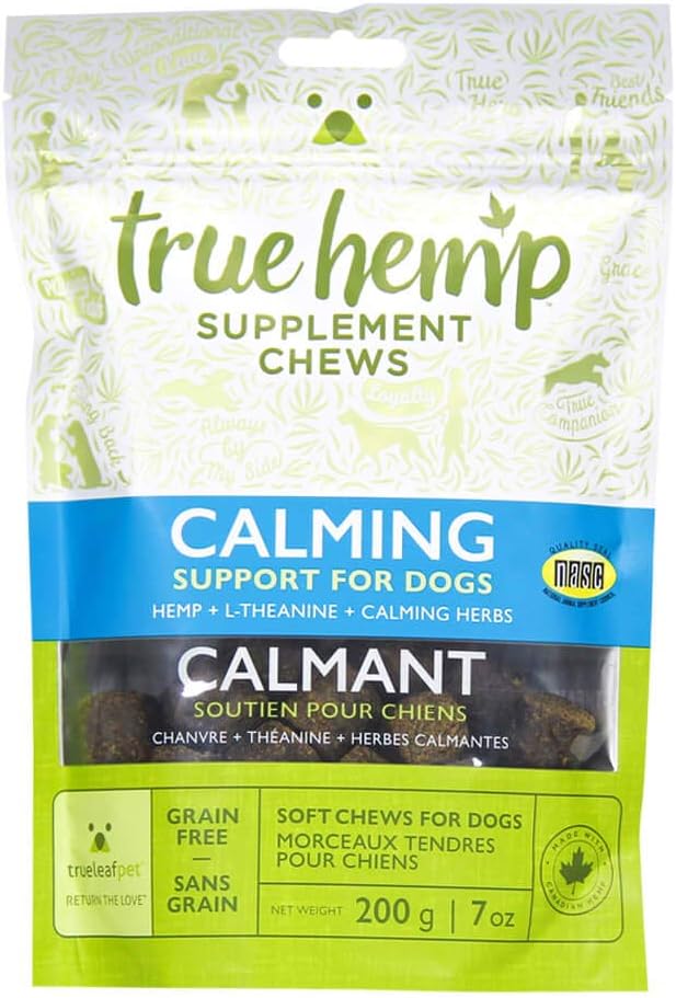 TrueLeafPet Supplement Chews Calming Herbs Support for Dog Net