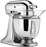 KitchenAid KSM152PSCR 5-Qt. Custom Metallic Series with Pouring Shield - Chrome