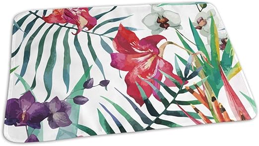 flower changing mat