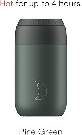 Chillys Series 2 Coffee Cup Pine Green 340ml Double Wall Vacuum view 3