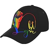 LGBT Love Rainbow Pride Baseball Hats Sun Cap Adjustable Trucker Hat Snapback Caps for Men Women