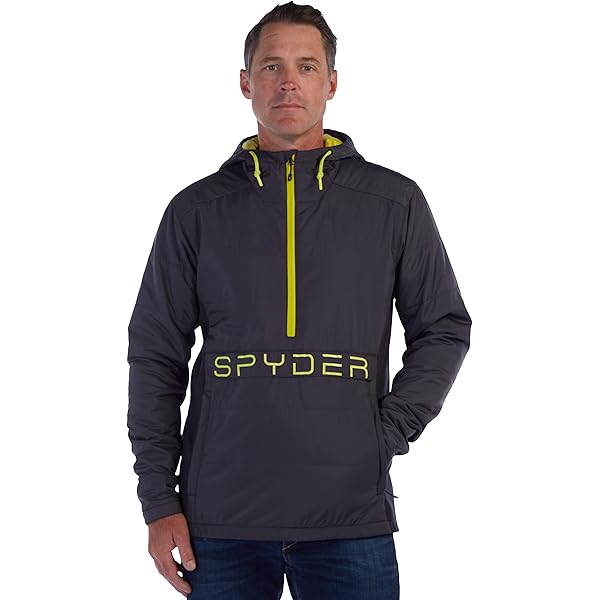 メンズウェア Mens Spyder Malbon X Spyder Rain Jacket Spyder Mens Mist Rain Jacket at Amazon Men's Clothing store