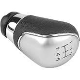 Aramox Gear Shift Knob, Car Manual 5-Speed Gear Shift Knob Head for Focus mk7 2008-2013