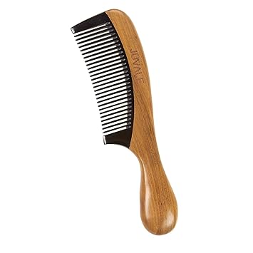 Amazon Com Fine Tooth Sandalwood Comb Wooden Anti Static Hair