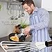 Elite Chef Fish Spatula Turner with Offset Slotted Metal Head Keeps Your Food Intact
