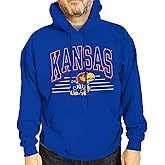 Campus Colors NCAA Adult Unisex Overtime Classics Hooded Fleece Sweatshirt, Cozy Cotton Poly Blend, Timeless Design