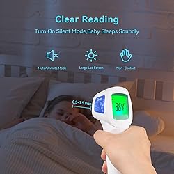 Berrcom Thermometer, 3 in 1 Contactless Infrared