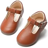 Bellocasa Mary Jane Little Girls Dress Shoes Toddler Baby Ballet Flats Flower Girls Wedding Party Bow Princess Kid Shoes