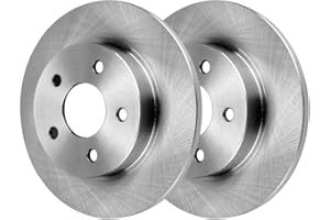AUTO SHACK AutoShack Brake Rotors Rear Brake Rotor Replacement Kit for 2004-2012 Chevrolet Malibu 2005-2008 Cobalt 2008-2010 HHR 2005-2010 Pontiac G6 2006 Pursuit 2007-2010 G5 2004-2007 Saturn Ion Aura R65096PR
