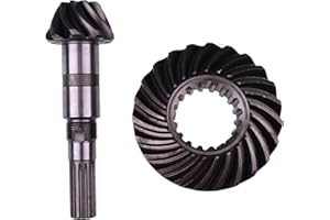 HOLDWELL Ring Gear And Pinion Bevel Gear TA020-12013 TA02012013 Compatible with Kubota L2800 L2900 L3010 L3300 L3400 L3410 L3