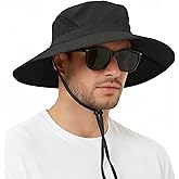 EINSKEY Wide Brim Sun Hat, UPF 50+ UV Protection Waterproof Packable Bucket Hat for Men & Women, Fishing Hiking Beach Garden