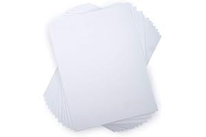 TIME 4 CRAFTS CTG, Craft EVA Foam Sheets, 9 x 12 inches, White, 12 Pieces