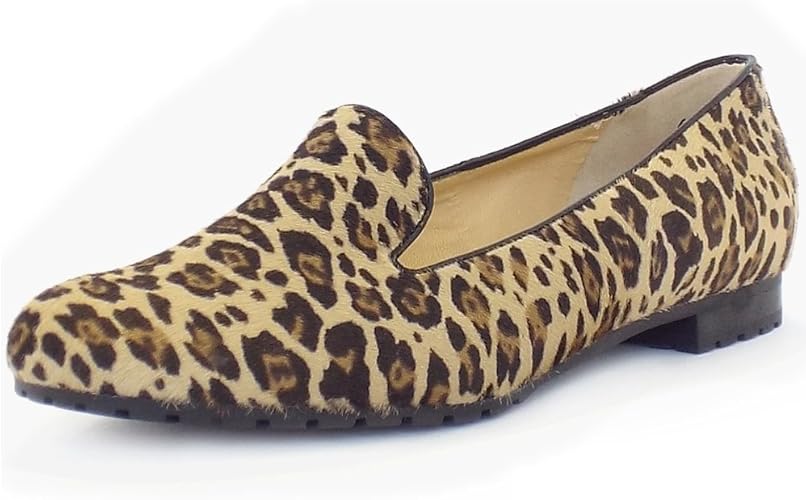 pony skin leopard print shoes