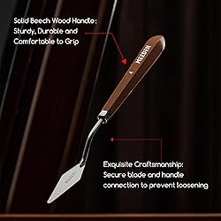 MEEDEN Artist Mixing Palette Knife: 9.92" Flexible