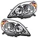 Brock Replacement Pair Set Halogen Combination Headlights Headlamps Compatible with Matrix 81150-02220 81110-02210