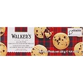 Walker's Shortbread Chocolate Chip Cookies, Pure Butter Shortbread Cookies, 4.4 Oz (Pack of 4)