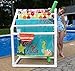 TowelMaid Original Made in The USA 5 Bar Freestanding Outdoor Poolside Towel Rack