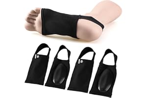 XINIFOOT 2 Pairs Metatarsal Compression Arch Support Sleeves with Gel Pads – Pain Relief for Flat Feet & Plantar Fasciitis – 