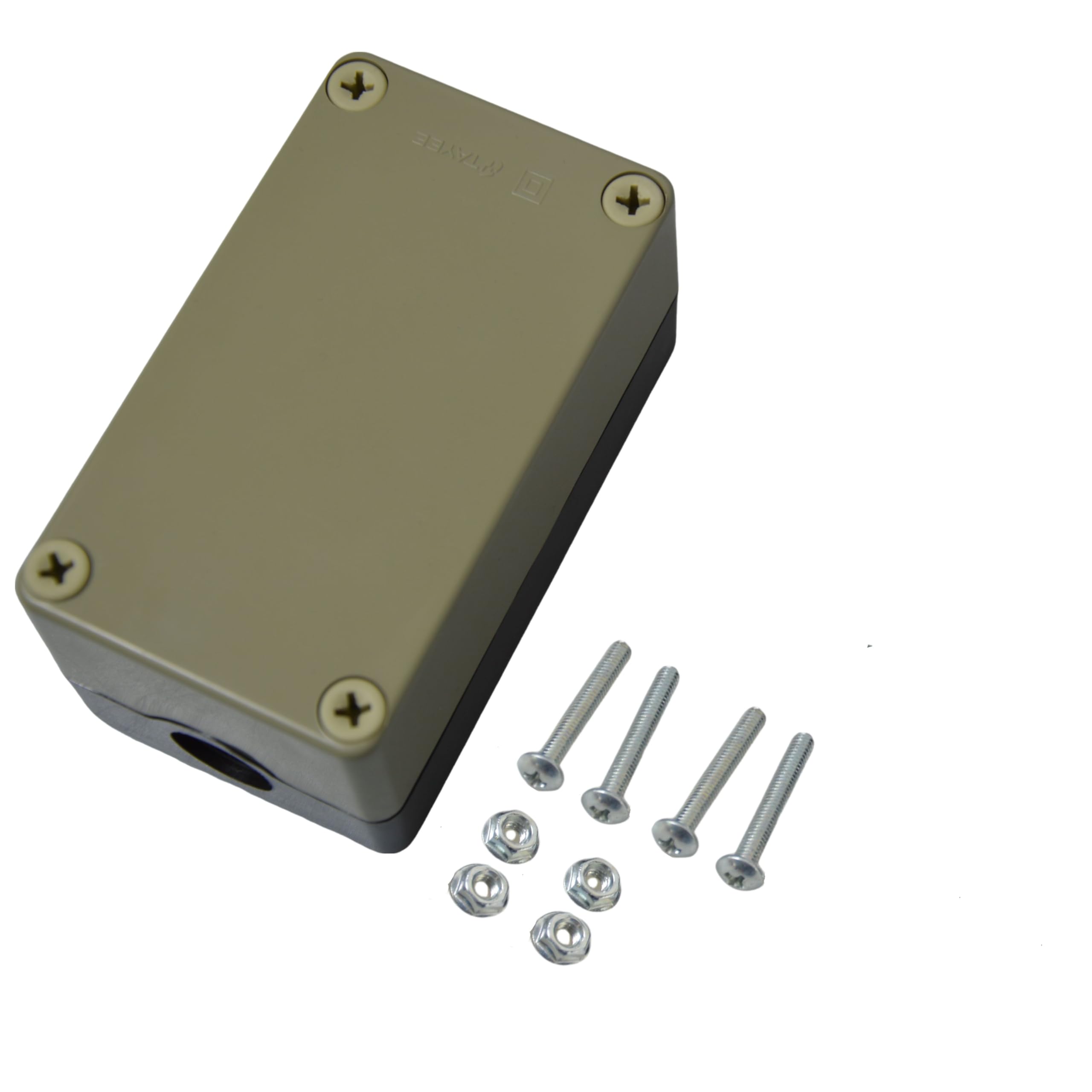 IP65 Waterproof Junction Box, ABS Plastic Electrical Enclosure Case, Indoor Outdoor Weatherproof Electrical Project Box 130 x 75 x 65mm