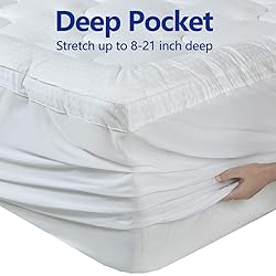 EASELAND Queen Size Mattress Topper Pillow Top
